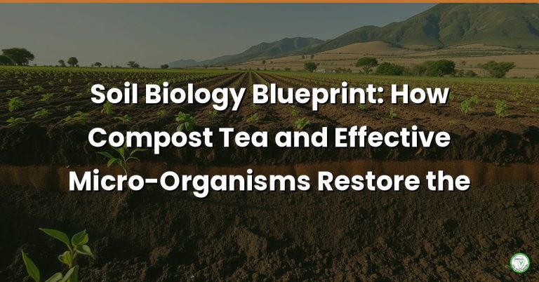 Soil Biology Blueprint: How Compost Tea and Effective Micro-Organisms Restore the Succession Scale